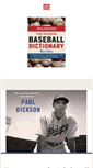 Mobile Screenshot of baseballdictionary.com